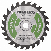 Пильный диск по дереву 180x24Tx20/16 Industrial Дерево Hilberg