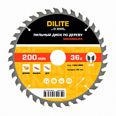 Диск пильный по дереву 200х32 мм Z=36 ATB Woodmaker DILITE by Diamond Industrial