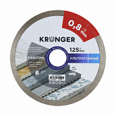 Диск алмазный ультратонкий 125*7*0.8*22,23 FANTOM Kronger