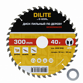 Диск пильный по дереву 300х50/30 мм Z=40 ATB Woodmaker DILITE by Diamond Industrial