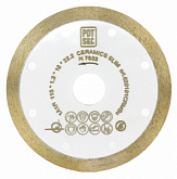 Алмазный диск по керамической плитке, керамограниту, граниту и мрамору 115 мм Ceramics Slim Полтавский алмазный инструмент