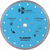 Алмазный диск по камню 230 мм Turbo Flange M14 Trio Diamond