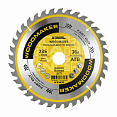 Диск пильный по дереву 235x30 мм 36Z (ATB) WoodMaker Diamond Industrial
