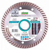 Алмазный диск по бетону 125 мм Turbo Universal DiStar 3D